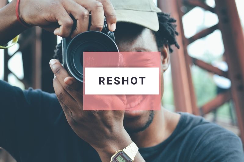 Reshot image example
